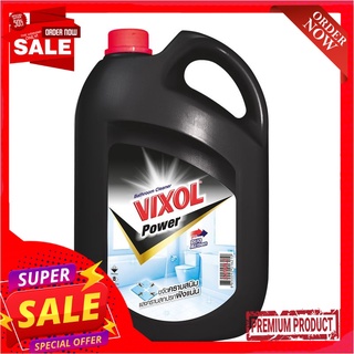 วิกซอล น้ำยาล้างห้องน้ำ พาวเวอร์ สีดำ 3500 มล.Vixol Toilet Cleaner Power Black 3500 ml