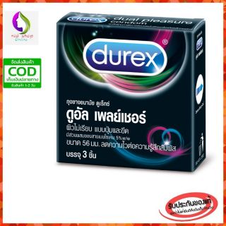 Durex

ถุงยางอนามัยดูเร็กซ์ ดูอัล เพลย์เชอร์ (3 ชิ้น)