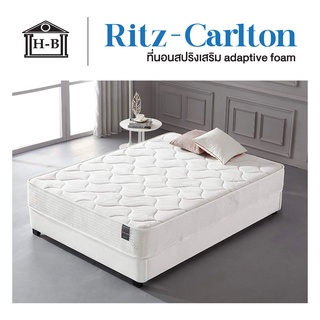 Home Best ส่งฟรี 10นิ้ว ที่นอนสปริงเสริมadaptive foam รุ่น Ritz Carlton ที่นอน ที่นอนสปริง pure cotton spring mattress