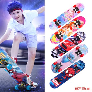 【สินค้าพร้อมส่ง】Skateboards สเก็ตบอร์ด สเก็ตบอร์ดสำหรับเด็ก ผู้เริ่มต้น ทนต่อการตก สเก็ตบอร์ดของแท้ ของขวัญสำหรับเด็กชาย