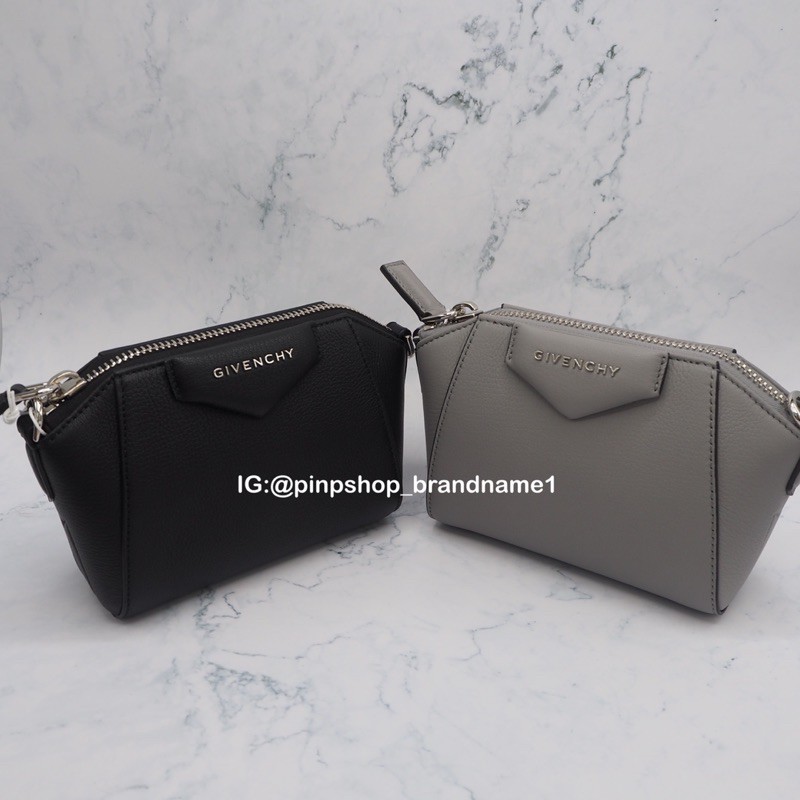 **สอบถามstockก่อนกดสั่ง Givenchy nano antigona นาโน สีดำ ใบเล็ก น่ารัก กระเป๋า จีวองชี ของแท้ กระเป๋าสะพายข้าง แบรนด์เนม
