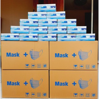 หน้ากากอนามัย แบบยกลัง หน้ากากไทย หน้ากาก KF Surgical Mask 1 ลัง มี 40 กล่อง