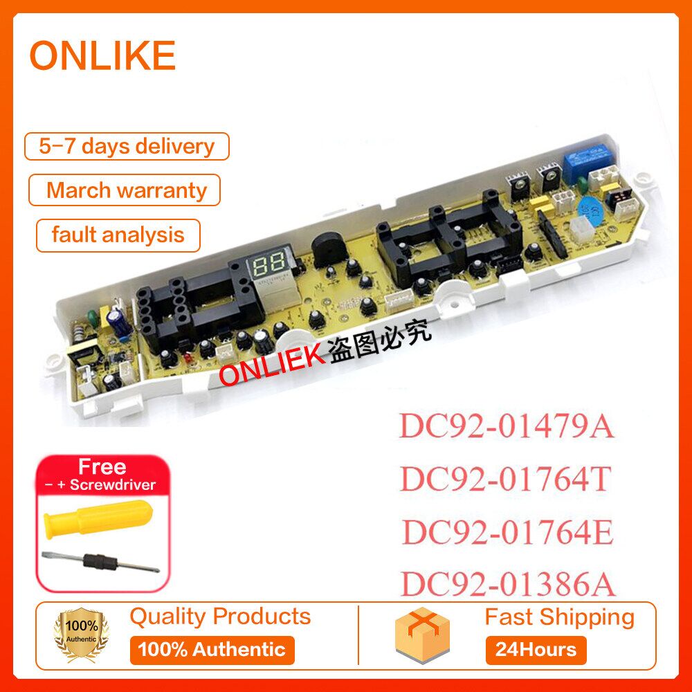 Samsung บอร์ดหลักสําหรับเครื่องซักผ้า DC92-01386A DC92-011764T / E DC92-0149A PCB ttb /