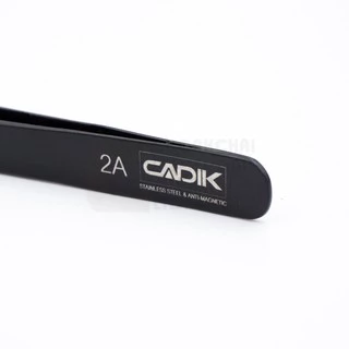 Cadik แหนบ สแตนเลส ชุบ Epoxy ปลายโค้งมน Anti-Magnetic รุ่น 2A