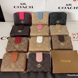 Coach ซิป 2พับ