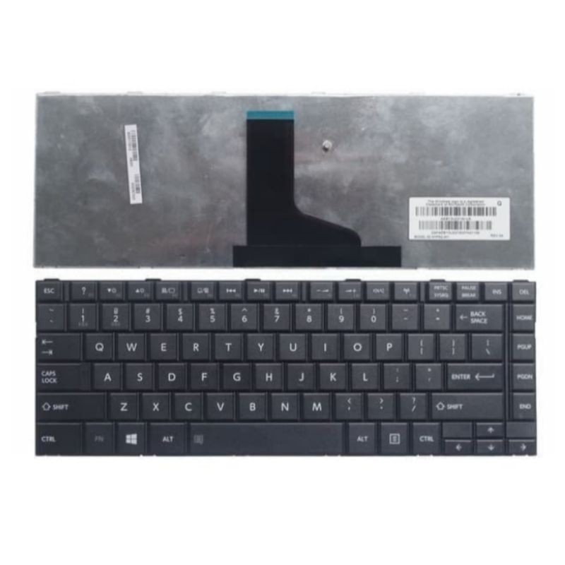 แป้นพิมพ์แล็ปท็อป Toshiba Satellite C800 C800D C840 C840D