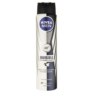 NIVEA FOR MEN นีเวียฟอร์เมน ดีโอสเปรแบล็คแอนด์ไวท์ 250มล.