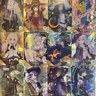 ใหม่!! ️การ์ดเก็บสะสม 2m07 PR Goddess Story · 2 Yuan Seventh Bomb · Obsidian God Chapter Anime Waifu (Anime Dona Hui Luis Irena Luoqixi)