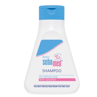 SEBAMED BABY SHAMPOO pH5.5 (150ML) เบบี้ ซีบาเมด แชมพูสระผมสำหรับเด็ก สูตรอ่อนโยน ลดการระคายเคืองหนังศรีษะ (150มล)