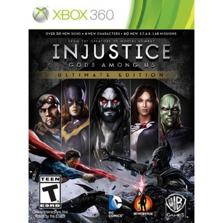 แผ่น XBOX 360 Injustice Gods Among Us Ultimate Edition  ใช้กับเครื่องที่แปลงระบบ JTAG/RGH