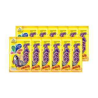 ทาโร่ ปลาเส้นรสเข้มข้น 6 กรัม x 12 ห่อ Taro Fish Flavor Concentrated 6g x 12 Packs