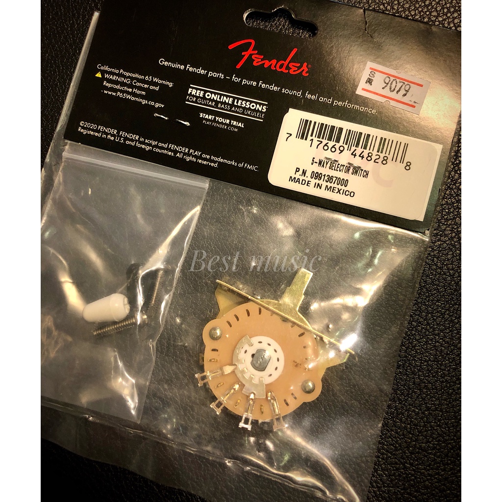 Fender 5-Position Stratocaster Pickup Selector Switch / ซีเลคเตอร์สวิตช์ Fender  5 ทาง | Shopee Thailand