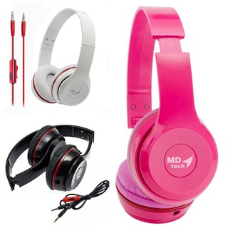 หูฟัง MD-TECH รุ่น HS6 HeadSet ของแท้100% (สินค้ามีพร้อมส่ง)