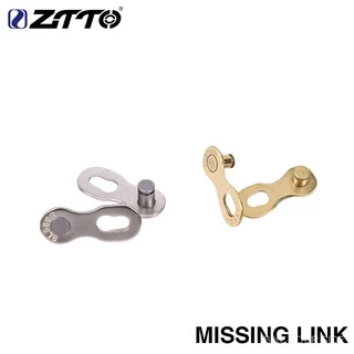 Ztto จักรยาน Master Link 11 ความเร็ว 10 Missing Link 8S 9S Chain Quick Link 10S 11S Silver Gold Fit สําหรับ Mtb จักรยานเสือหมอบ 1 คู่