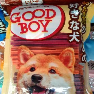 ขนมสุนัข ขนมหมา สติ๊กGoog boy เหลี่ยม รวมรส/500g