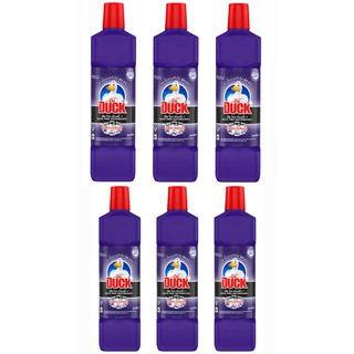 (แพ็ค 6) Duck Pro Bathroom Cleaner 1 เป็ด โปร ผลิตภัณฑ์ล้างห้องน้ำ สีม่วง 300 มล.