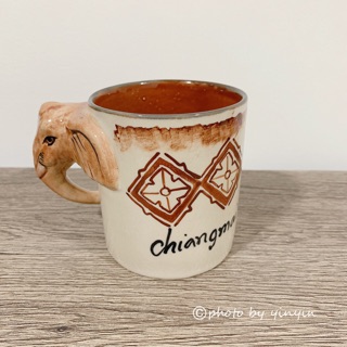 แก้วเซรามิค ช้าง hand painting ceramic cup