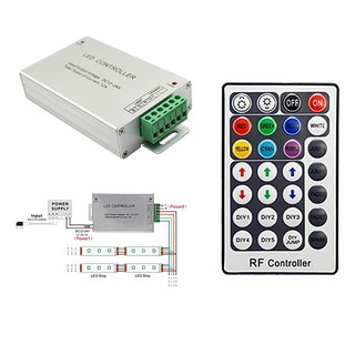 3 Channels RF 28 Keys วิทยุควบคุมระยะไกล 5-24 V MNKG