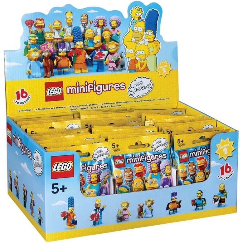 !!ลิขสิทธิ์แท้!! 71009 LEGO The Simpsons Series 2 Minifigures (ของใหม่ไม่แกะซอง)