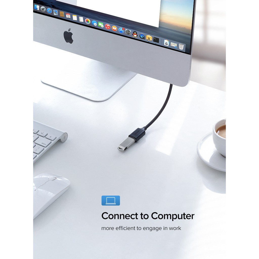 UGREEN USB Extension Cable USB 2.0 Male to Female Data รูปที่ 4