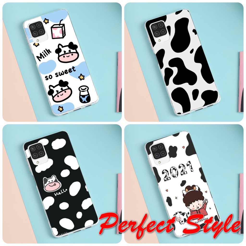 Milk Cow uv พิมพ์กรณี Realme C21y Gt Neo 2T Realme Q3 Q3 Pro Realme 8 - 8 Pro C20 C11 Realme Q2 Q2 P