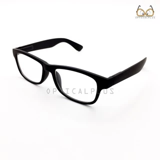 Optical Plus แว่นสายตาสั้น Glasses เลนส์ชัด ขาแว่นสปริง แถมถุงผ้าใส่แว่น 115