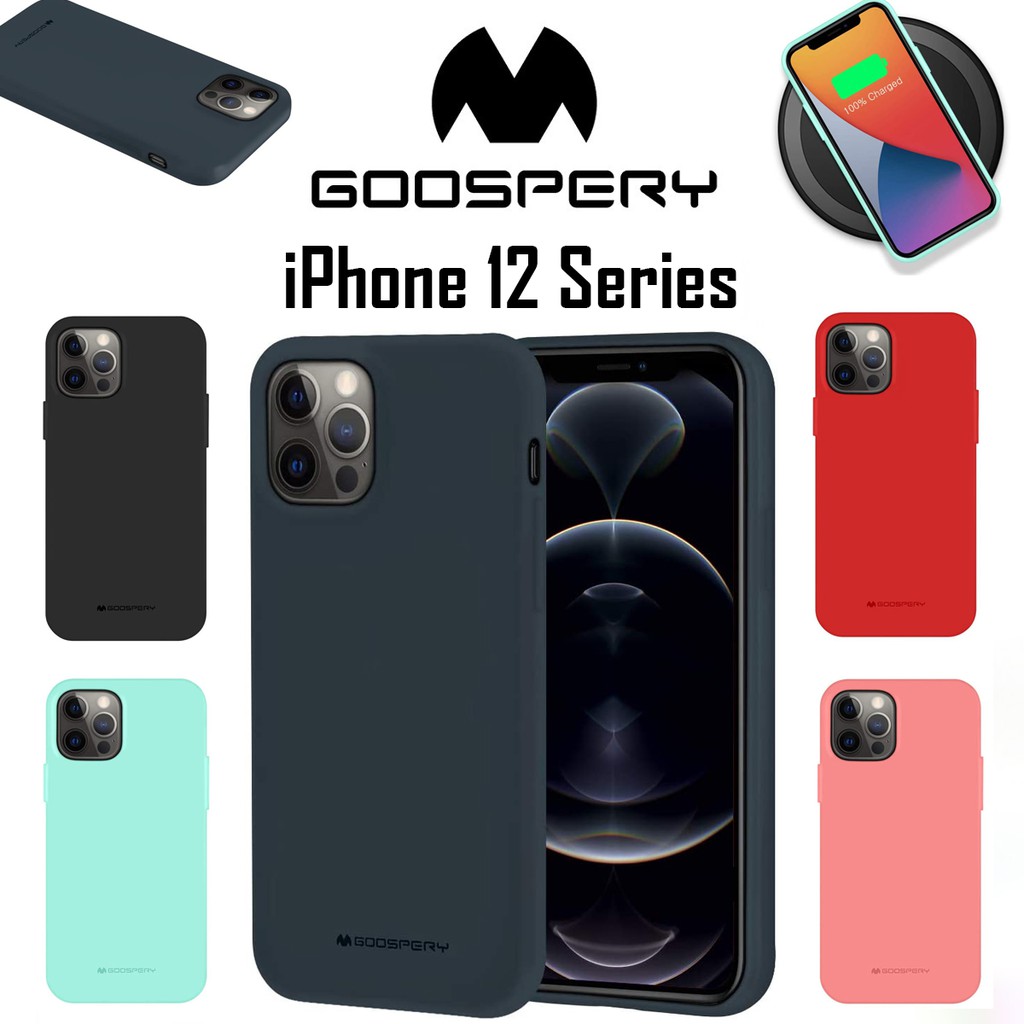 Mercury/Goospery Soft Feeling Case For iPhone 12 Mini/iPhone 12/iPhone 12 Pro/iPhone 12 Pro Max