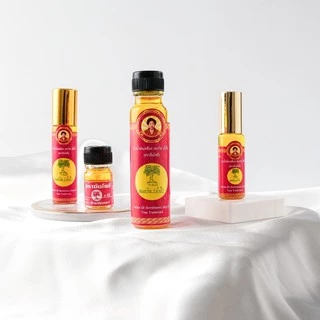 น้ำมันเหลืองสมถวิล อั้งกี้ ตราต้นโพธิ์ 24 ml ( 6 ขวด )