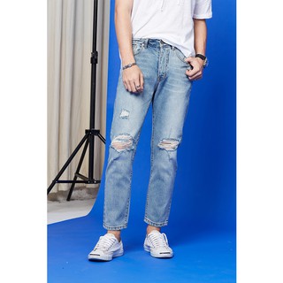 TBY JEANS  กระบอกเทรนด์เกาหลี TY1286