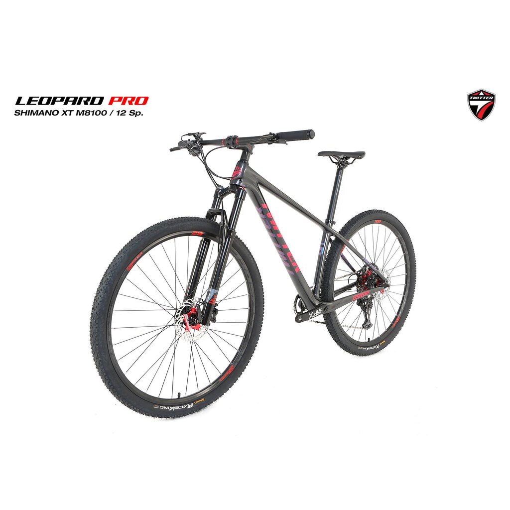 จักรยานเสือภูเขา TWITTER LEOPARD PRO XT 29er 12speed เฟรมคาร์บอน T800 โช๊คลม ดุมแบร์ริ่ง