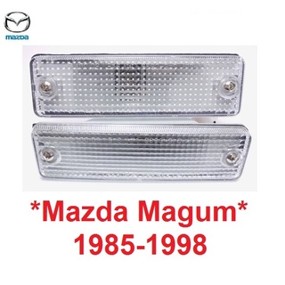 ไฟหรี่กันชน MAZDA MAGNUM 1985 - 1998 มาสด้า แม็กนั่ม บราโว่ B-SERIES B2000 B2200 B2600 ไฟกันชน BRAVO ไฟตัดหมอก 1987 1991