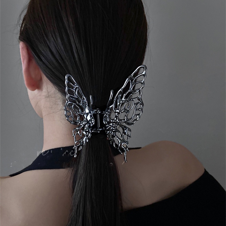 กิ๊บหนีบผม รูปผีเสื้อ สไตล์เกาหลี สําหรับผู้หญิง รูปที่ 4