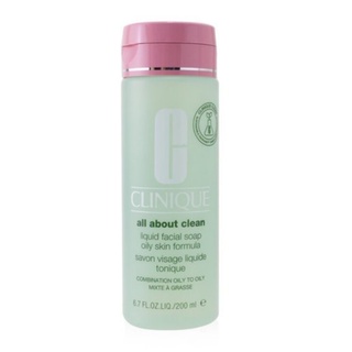 Clinique Liquid Facial Soap 200ml (Combination Oily to Oily)