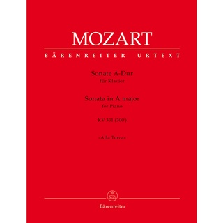 Mozart, Wolfgang Amadeus Sonata for Piano in A major K. 331 (300i) (BA11816)