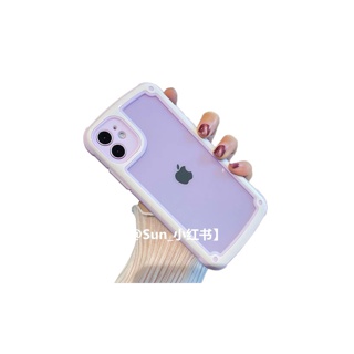 iPhone 13 Pro Max เคสกันกระแทก ขอบสี2ชั้น เคสไอโฟน Se2020 iphone 12 pro max 6 6s 7 8 6plus 6splus 7plus 8plus X Xs Xr 11 11pro 11promax