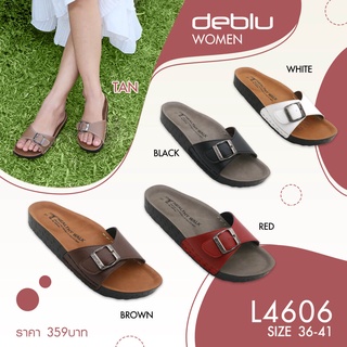 Deblu by thailumlong เดบลู รองเท้าเพื่อสุขภาพ รองเท้าแตะหญิง รุ่น L4606