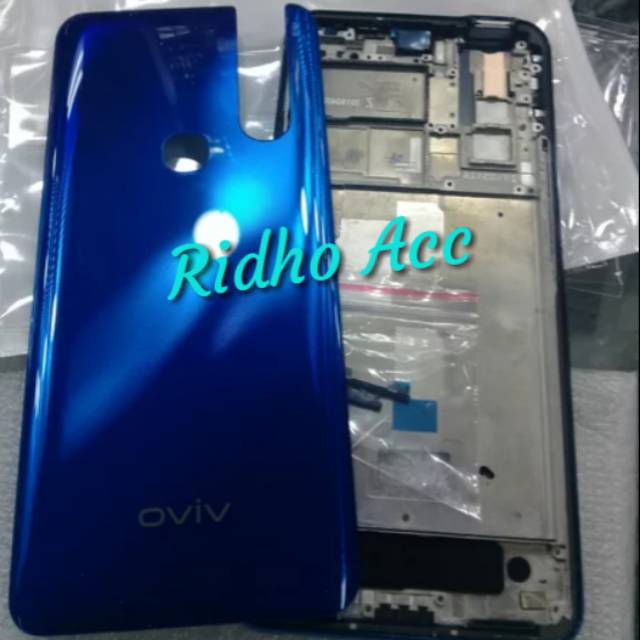 TOMBOL Fullset Housing Case VIVO V15 Vivo V 15 (ประตูหลัง + กรอบพร้อมปุ่มภายนอก)