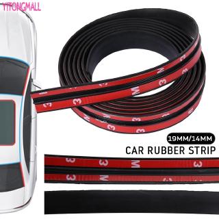 2M 14/19MM รถยางแถบยางซีล Strip กันน้ำรถซีล Strip Car Protector ประตูขอบกระจกหลังคายางซีล Strip Yitongmall