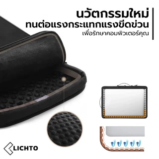 WiWU กระเป๋าแล็ปท็อป ซองใส่โน๊ตบุ๊ค คุณภาพดี ผ้ากันน้ำ ซิปกันน้ำ Alpha Double Layer Sleeve