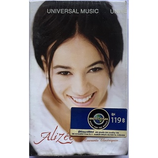 Cassette Tape เทปคาสเซ็ตเพลง Alizee Mes Courants Electriques +Bonus Track ลิขสิทธิ์ ซีล