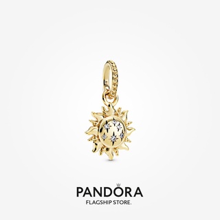 Pandora จี้รูปดวงอาทิตย์ วิบวับ ของขวัญวันเกิด สําหรับสุภาพสตรี p825