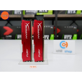 RAM (แรม) KINGSTON HYPER X FURY DDR3 8GB (2X4)1866MHz NO BOX P11083