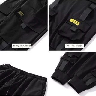 CYD(kz-04)กางเกงทรงหลวมรัดรูปของผู้ชาย,กางเกงลำลองทรงครอปสวมใส่ได้ทุกโอกาสสไตล์ฮิปฮอปทรงหลวม