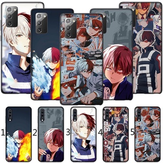 พร้อมส่ง ใหม่ เคสโทรศัพท์มือถือนิ่ม ลายการ์ตูนอนิเมะ My hero academia Shouto Todoroki สําหรับ Xiaomi Redmi 10C Note 8T 8 7 6 5 K30 Pro RB94