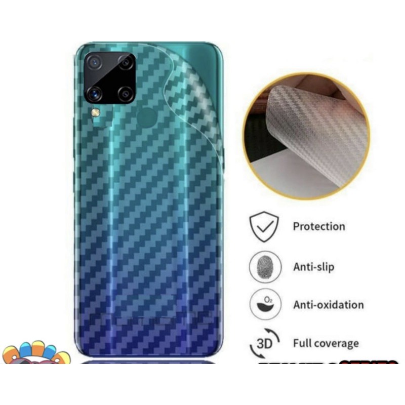 SKIN CARBON C11 C12 C15 REALME6 REALME6PRO C2 C3 RELAME5 PRO 5S 3Pro Realme3 2PRO XT X X2PR NARZO