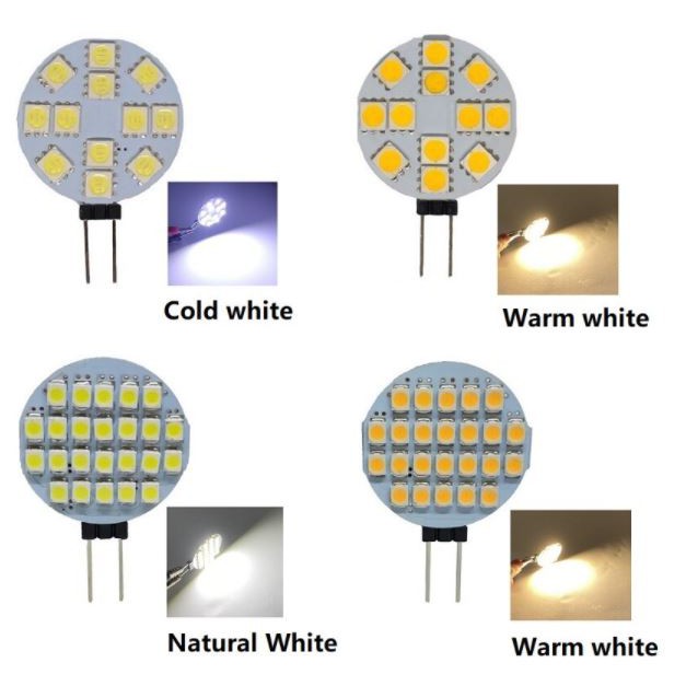 (G4-6-9-12-24led) หลอดไฟ led G4 12v 1 ดวง
