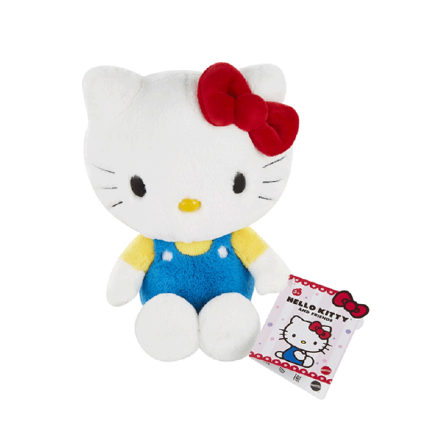 Mattel Hello Kitty and Friends Plush Doll ตุ๊กตาเฮลโลคิตตี้ 1ชิ้น ตุ๊กตาผ้า (GWW17 CH)