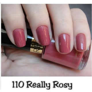 สีทาเล็บ สีชมพู Revlon nail polish #110