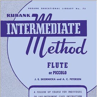 Rubank No. 75 Intermediate Method FLUTE or PICCOLO