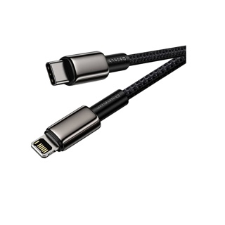 ถูก/แท้Baseus สายชาร์จไอโฟน 12 13 สายถัก PD 20W USB-C To Lightning Pd 20 วัตต์ สําหรับ iPhone iPad ไอโฟน ไอแพด